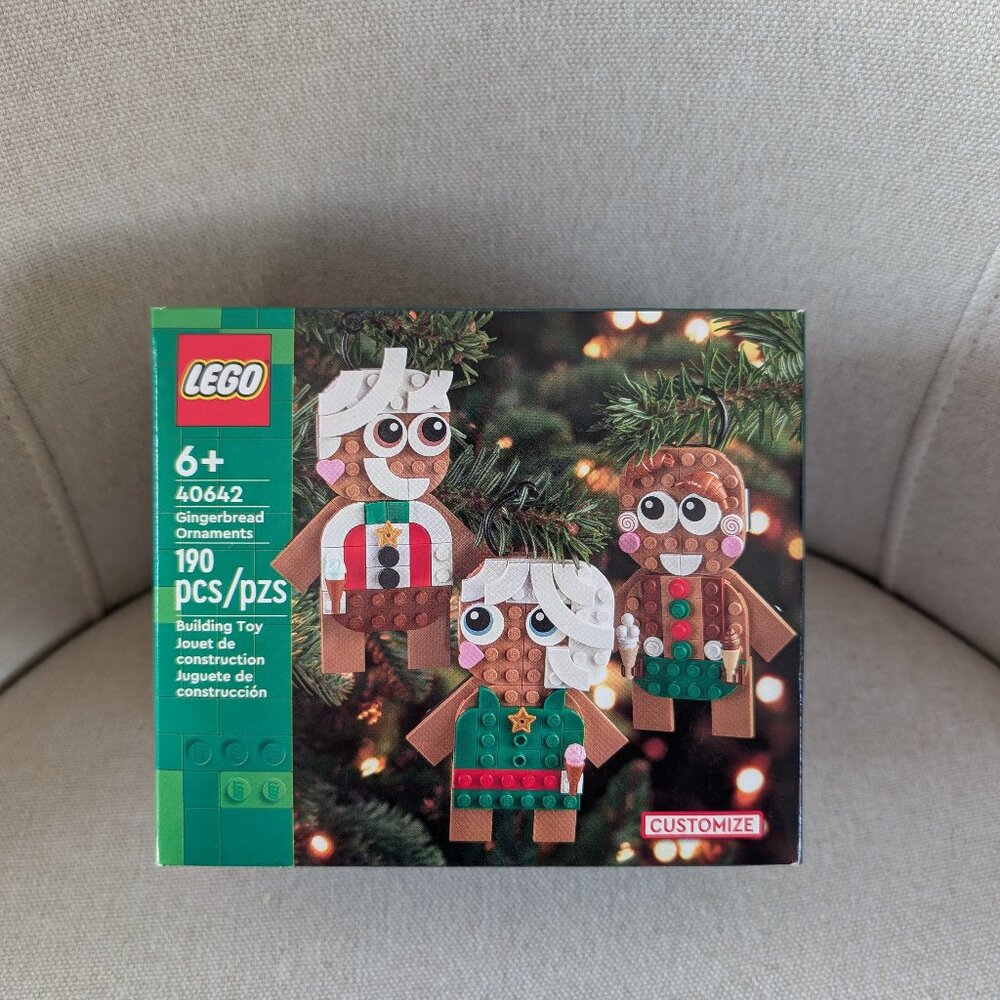 LEGO: Gingerbread Ornaments (40642) - New Sealed Box‎ - Christmas Holiday Decor